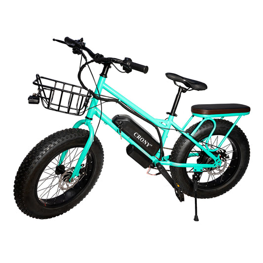 CRONY 22 inch sand electric vehicle Outdoor desert riding electric bicycle | BLUE