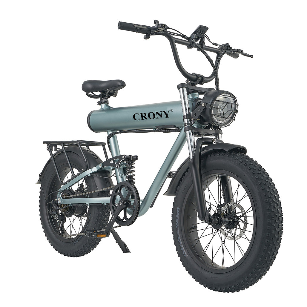 دراجة كهربائية CRONY K20 Plus دراجة كهربائية جبلية 1000 وات 10AH دراجة كهربائية للترفيه في الهواء الطلق ثلج