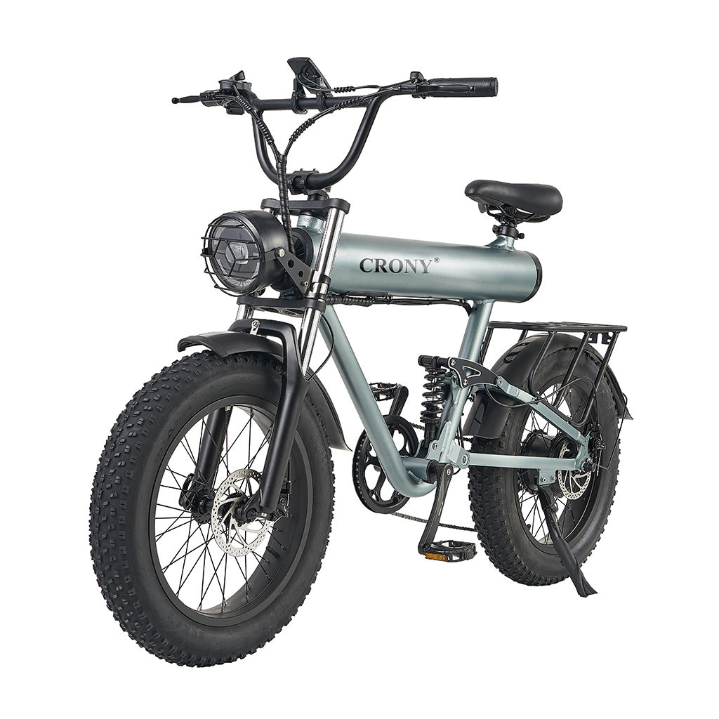 دراجة كهربائية CRONY K20 Plus دراجة كهربائية جبلية 1000 وات 10AH دراجة كهربائية للترفيه في الهواء الطلق ثلج