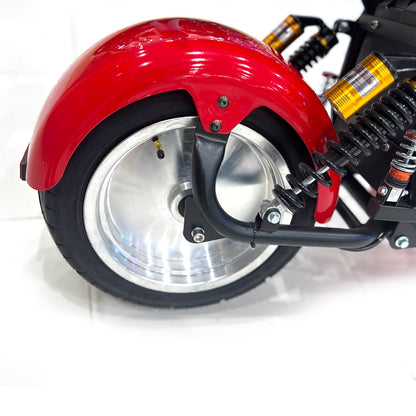 دراجة نارية كهربائية من كروني G-029 بقدرة 3000 وات، إطار هارلي عالي السرعة بمقعد مزدوج مع بطارية مزدوجة