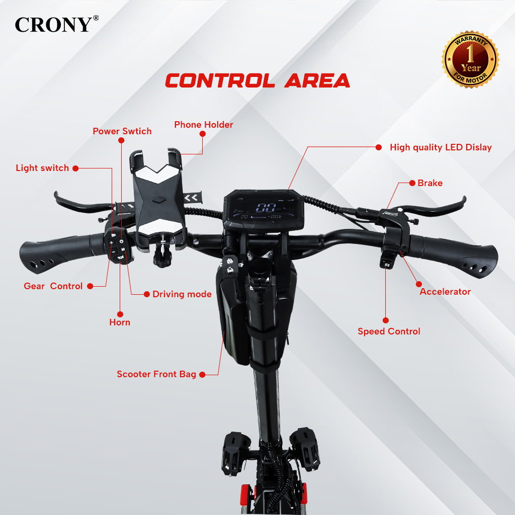 CRONY G10 Off Road Dual Motor E-Scooter