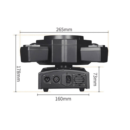 CRONY Quad-armed Cyclone LED With laser