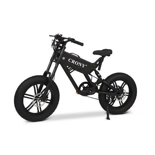 CRONY T01 Electric Bike 750W 20inch Fat Tire Electric Bicycle for Adults with 48V13AH Removable Battery 7 Speed 32MPH High Speed E Bike