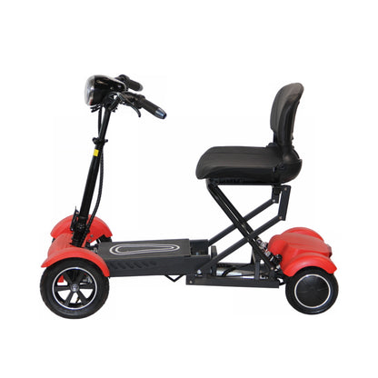 CRONY YB-M04 Electric Mobility Scooter for Adults Foldable Heavy Duty 2 Motor Power Wheelchair Long Range 10 Inch Front Wheel Battery Powered Travel Scooter Electric Motorcycle