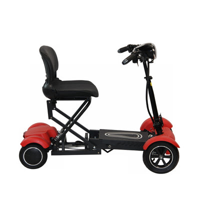 CRONY YB-M04 Electric Mobility Scooter for Adults Foldable Heavy Duty 2 Motor Power Wheelchair Long Range 10 Inch Front Wheel Battery Powered Travel Scooter Electric Motorcycle