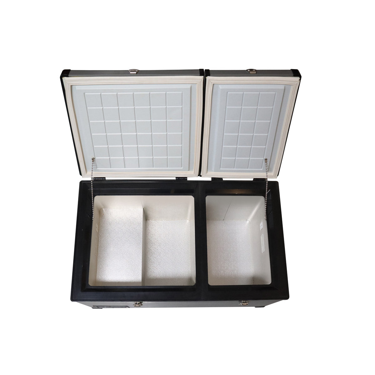 CRONY BCD80 80L Portable Car Refrigerator Freezer for RV Truck Outdoor Use with LCD Temperature Control -20 to 10 Celsius
