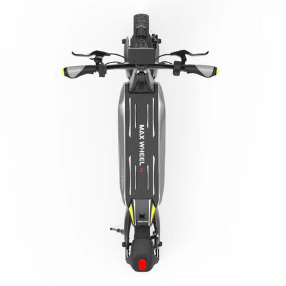 CRONY T2 Electric Scooter for Adults Range Front and Rear Suspension Disc Brakes Aluminum Frame E Bike with APP