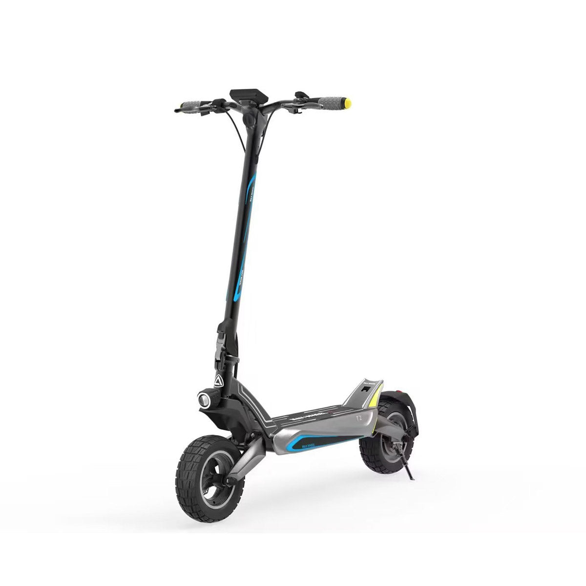 CRONY T2 Electric Scooter for Adults Range Front and Rear Suspension Disc Brakes Aluminum Frame E Bike with APP
