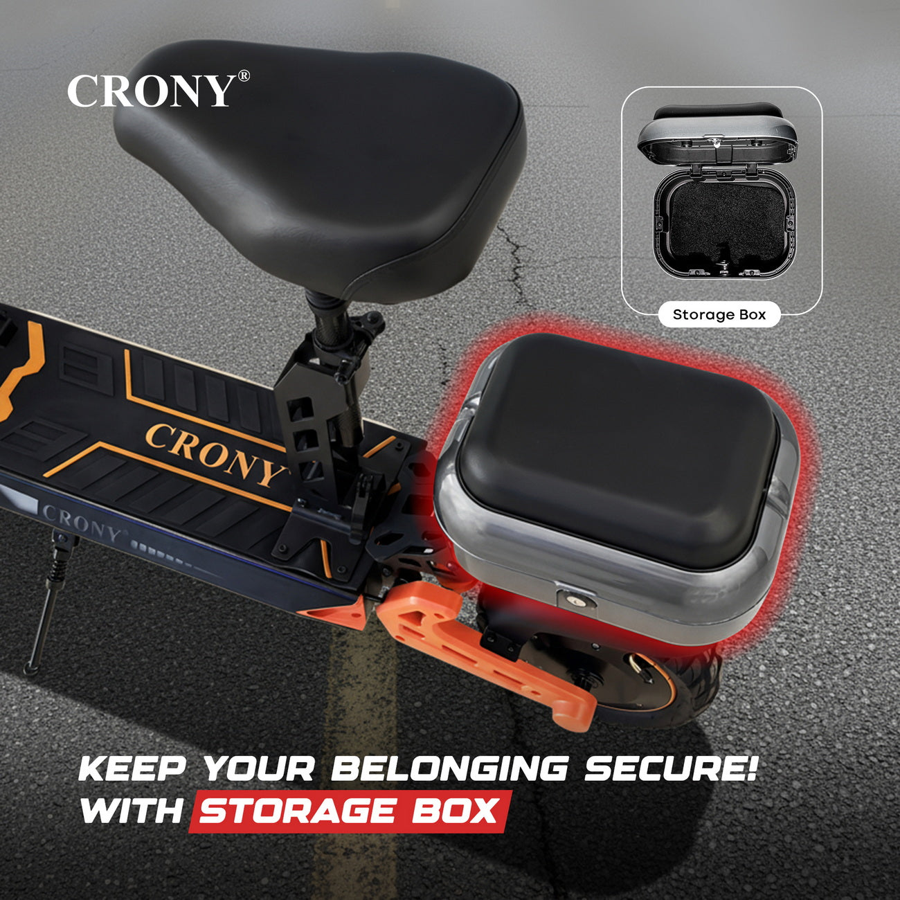 سكوتر كهربائي CRONY D2 Pro تعليق مزدوج إطار من الألمنيوم شاشة LCD بلوتوث تطبيق قابل للطي للكبار سكوتر كهربائي E