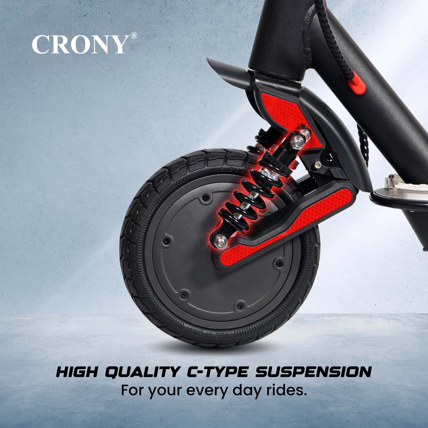 CRONY XM M365 High Configuration Scooter  with 7 colors LED with APP 25-45KM/H Aluminium Alloy Folded 8 Inch tires with shockproof