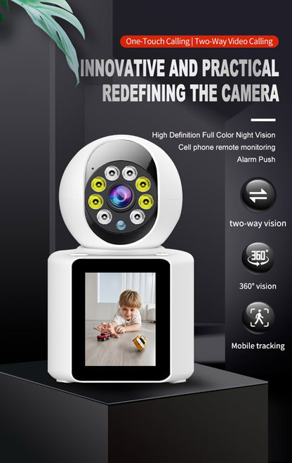 CRONY IV-20 V360Pro APP 1080P مكالمات الفيديو WIFI HD كاميرا بنقرة واحدة مكالمات الفيديو الأشعة تحت الحمراء للرؤية الليلية فيديو كاميرا مراقبة الطفل