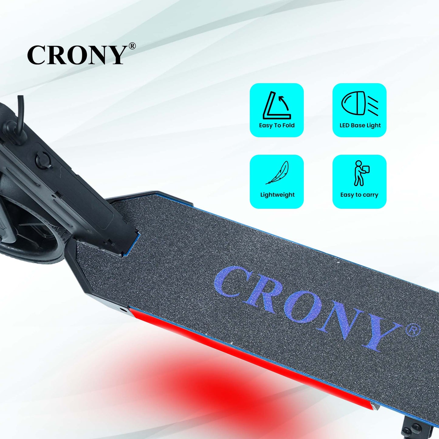 سكوتر كيدز CRONY S32 S31 130 واط 6.3 بوصة عجلة سرعة قصوى 16 كم/س بطارية 21 فولت تصميم سهل الطي