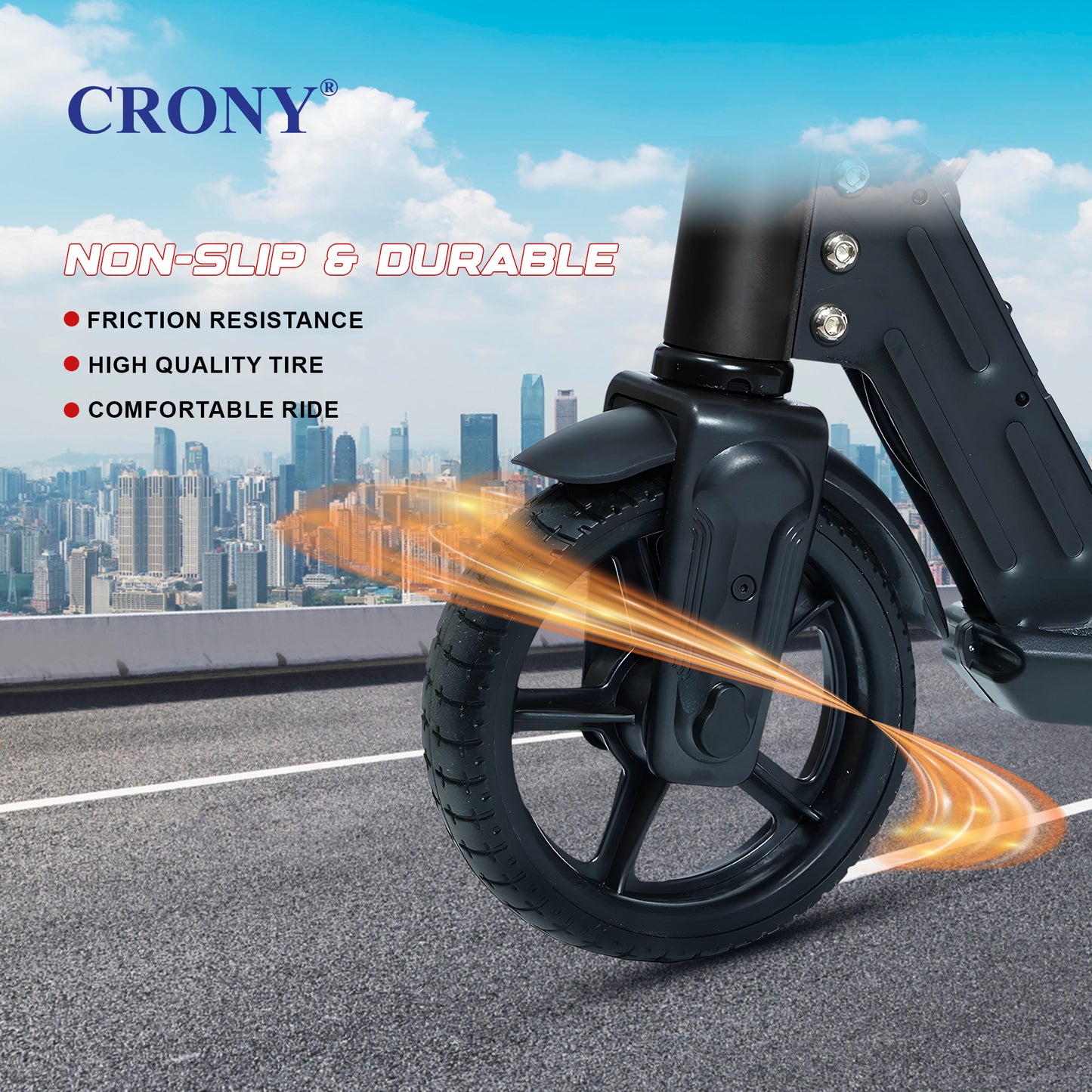 سكوتر كيدز CRONY S32 S31 130 واط 6.3 بوصة عجلة سرعة قصوى 16 كم/س بطارية 21 فولت تصميم سهل الطي