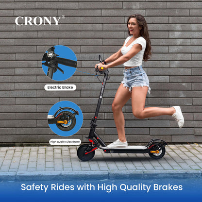CRONY XM M365 High Configuration Scooter  with 7 colors LED with APP 25-45KM/H Aluminium Alloy Folded 8 Inch tires with shockproof