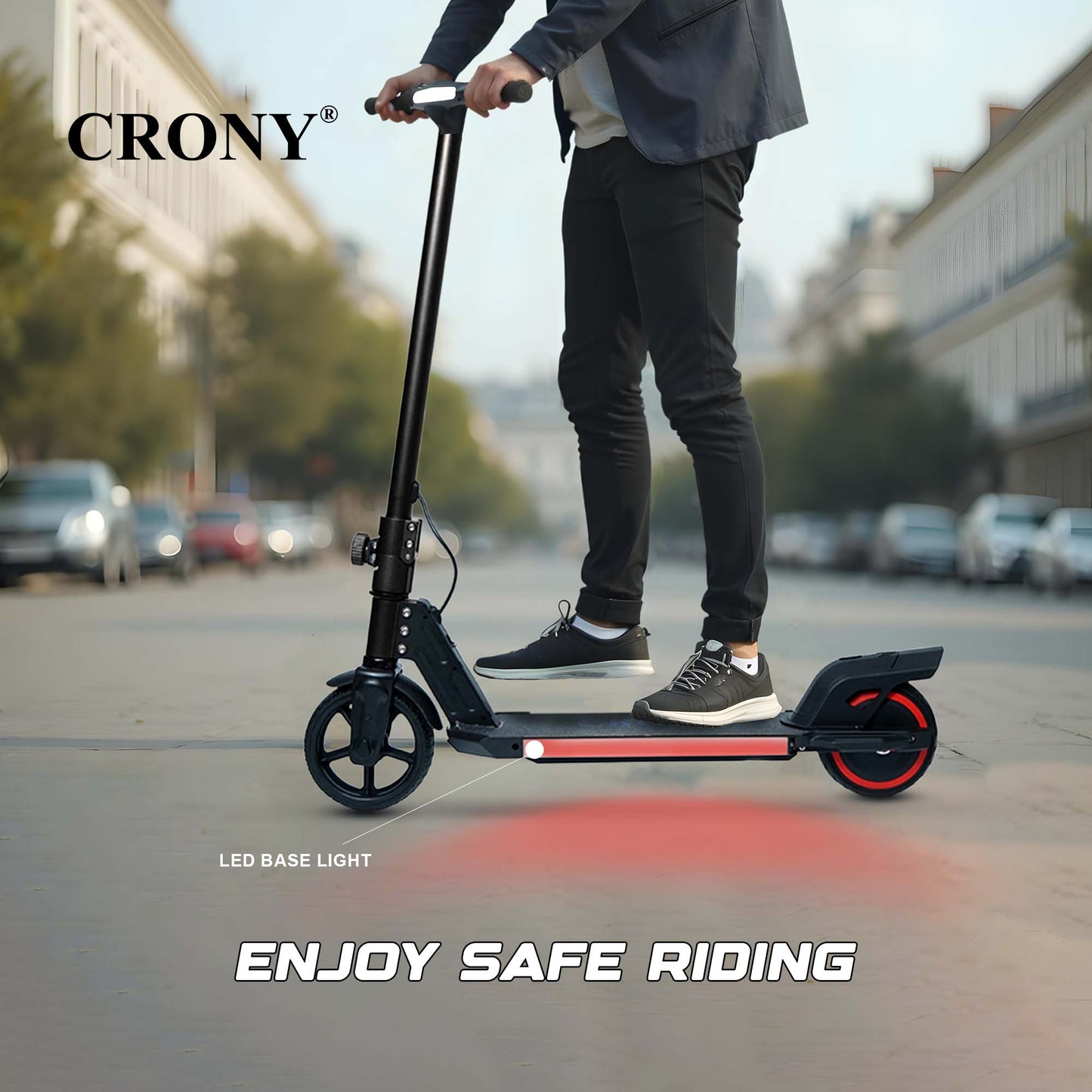 سكوتر كيدز CRONY S32 S31 130 واط 6.3 بوصة عجلة سرعة قصوى 16 كم/س بطارية 21 فولت تصميم سهل الطي