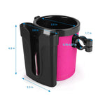 CRONY Scooter mobile phone cup Bike Cup Holder with Cell Phone Keys Holder Universal Bar Drink Cup Can Holder