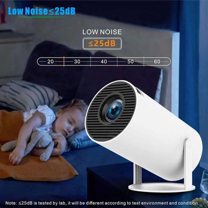 CRONY HY-300A Game projector 180° Automatic Focus Home Video Portable Projector