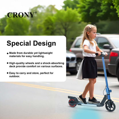 سكوتر كيدز CRONY S32 S31 130 واط 6.3 بوصة عجلة سرعة قصوى 16 كم/س بطارية 21 فولت تصميم سهل الطي