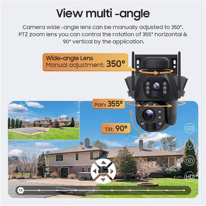 CRONY ST-598-8M-20X-4G Low power Solar Battery Camera