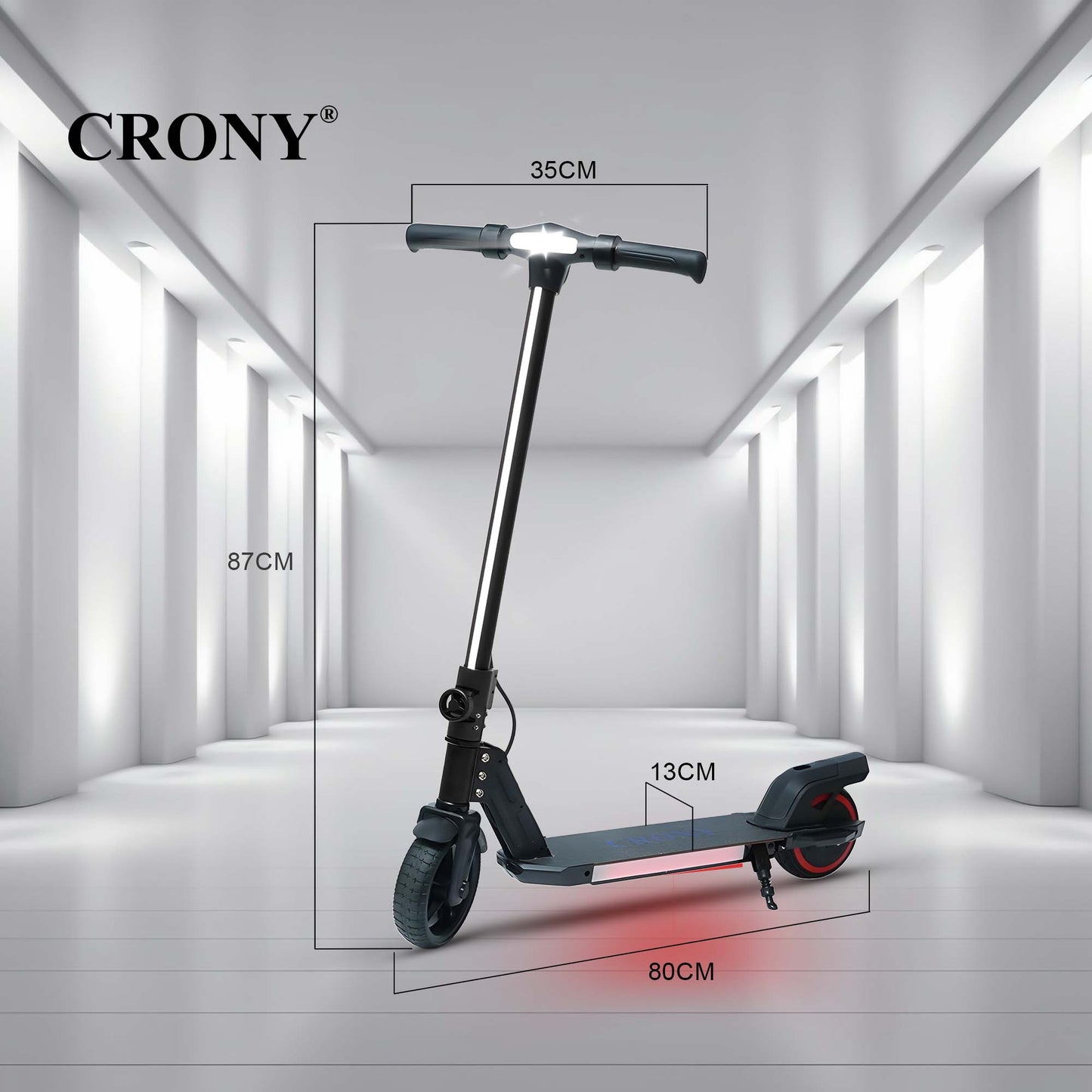 سكوتر كيدز CRONY S32 S31 130 واط 6.3 بوصة عجلة سرعة قصوى 16 كم/س بطارية 21 فولت تصميم سهل الطي