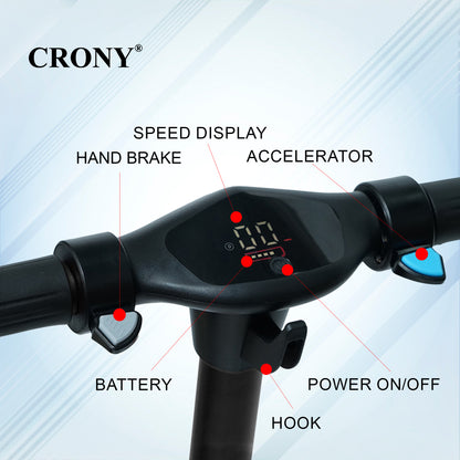سكوتر كيدز CRONY S32 S31 130 واط 6.3 بوصة عجلة سرعة قصوى 16 كم/س بطارية 21 فولت تصميم سهل الطي