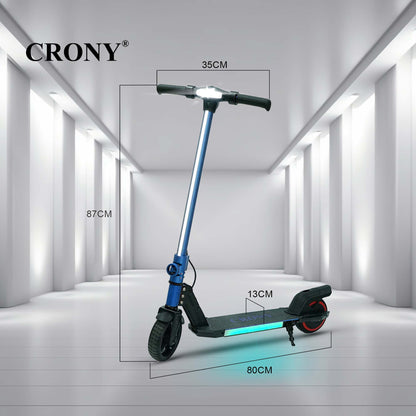 سكوتر كيدز CRONY S32 S31 130 واط 6.3 بوصة عجلة سرعة قصوى 16 كم/س بطارية 21 فولت تصميم سهل الطي