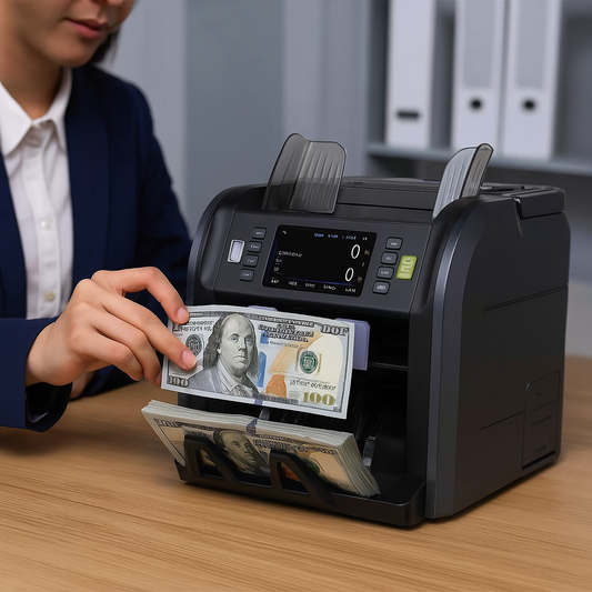 CRONY AL958 AL-958 Multi Currency Money Counter Cash Sorter Machine Banknote Counter with Fake Note Detection Money Counter