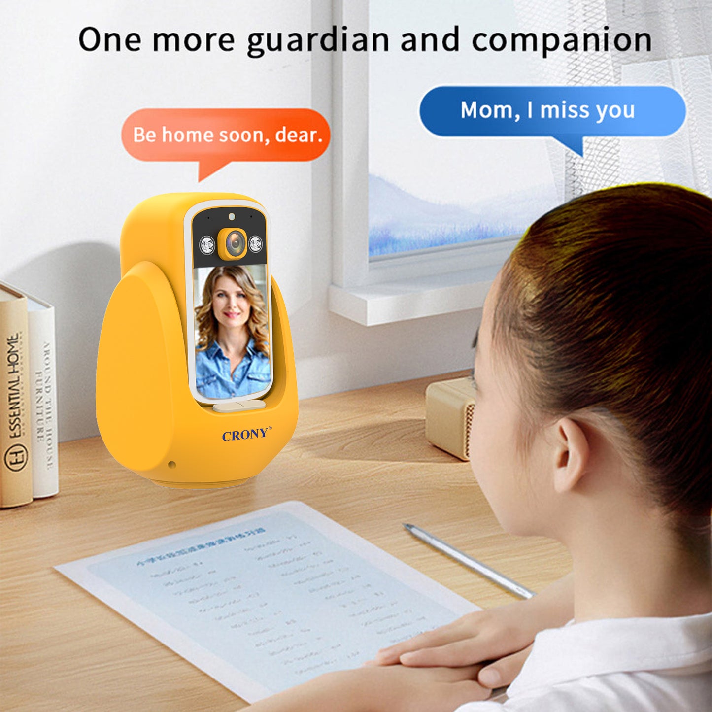 CRONY C20 1080P مكالمات الفيديو WIFI HD كاميرا مكالمات الفيديو 2 Way Audio 1080P HD Security WiFi Camera