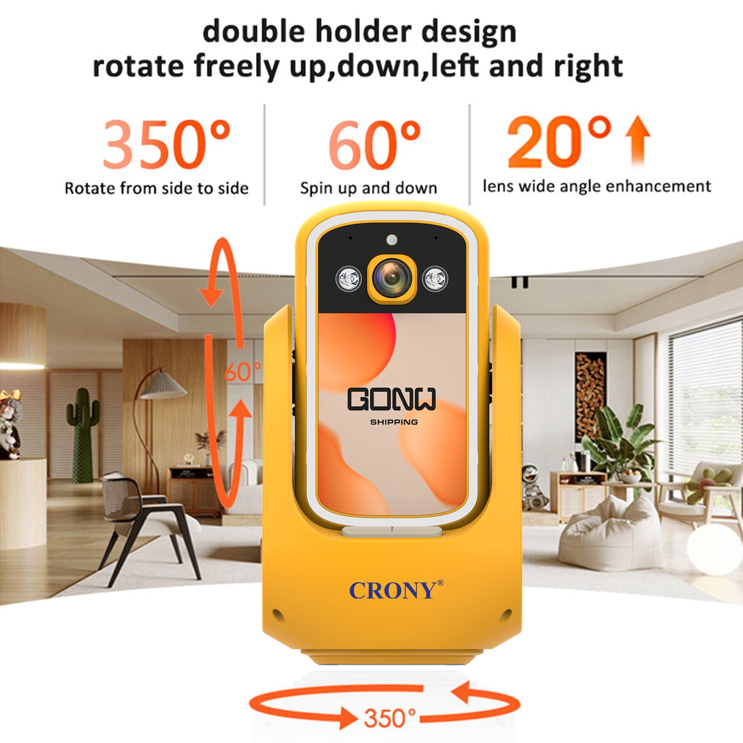 CRONY C20 1080P مكالمات الفيديو WIFI HD كاميرا مكالمات الفيديو 2 Way Audio 1080P HD Security WiFi Camera