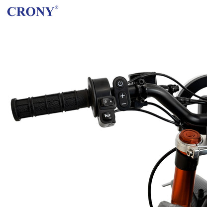 CRONY-02 E-Scooter with Dual Suspension Aluminum Frame Adult Electric Scooter E-Dirt Bike
