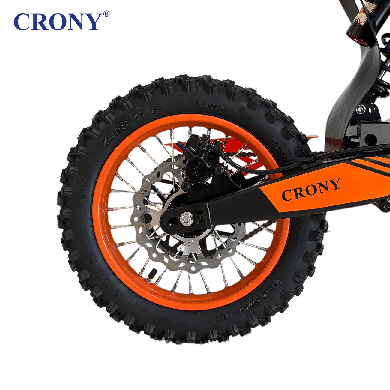 CRONY-02 E-Scooter with Dual Suspension Aluminum Frame Adult Electric Scooter E-Dirt Bike