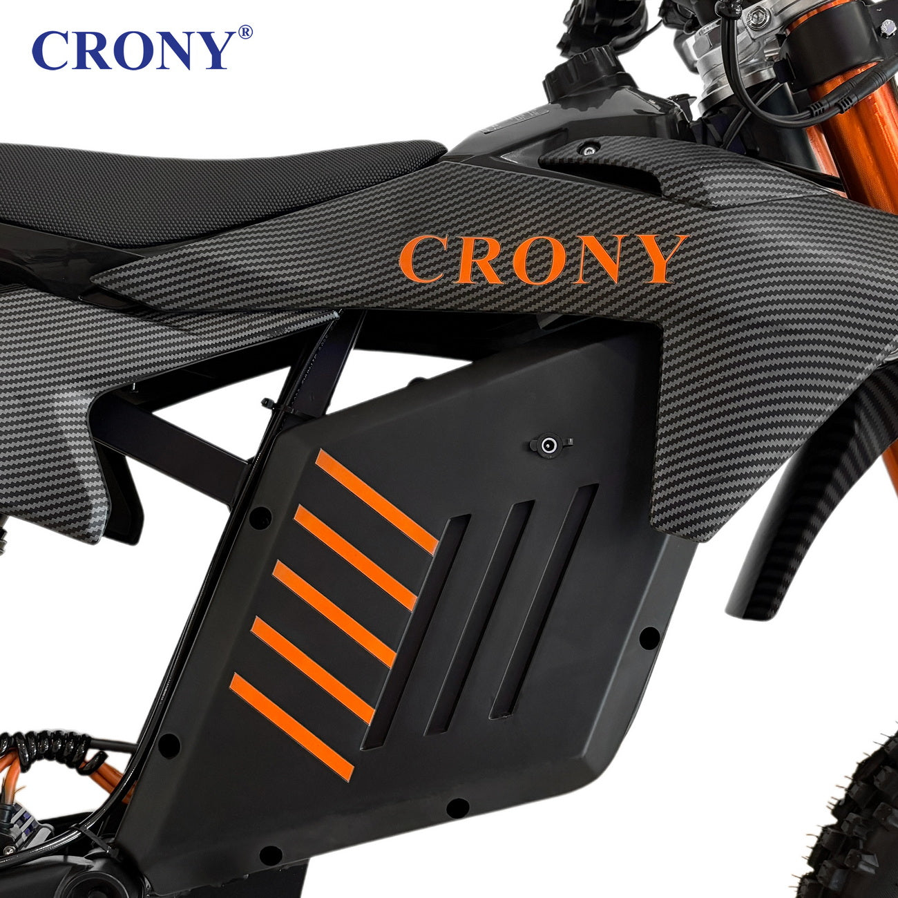 CRONY-02 E-Scooter with Dual Suspension Aluminum Frame Adult Electric Scooter E-Dirt Bike
