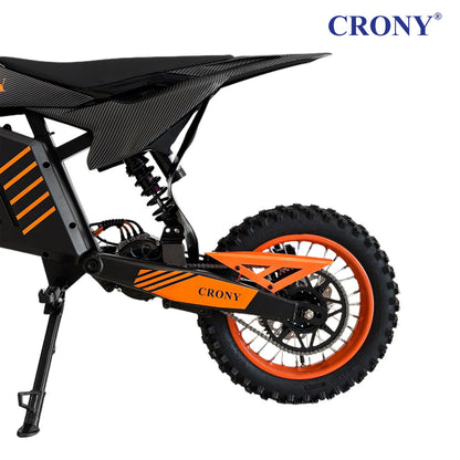 CRONY-02 E-Scooter with Dual Suspension Aluminum Frame Adult Electric Scooter E-Dirt Bike