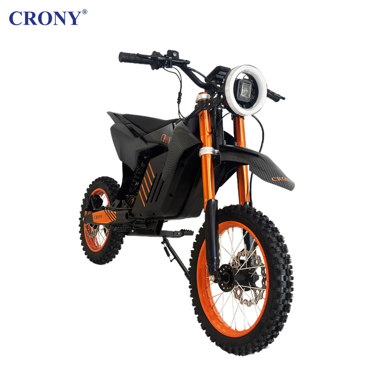CRONY-02 E-Scooter with Dual Suspension Aluminum Frame Adult Electric Scooter E-Dirt Bike
