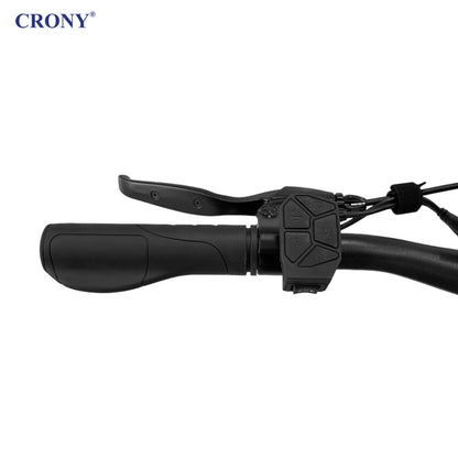 سكوتر كهربائي CRONY D2 Pro تعليق مزدوج إطار من الألمنيوم شاشة LCD بلوتوث تطبيق قابل للطي للكبار سكوتر كهربائي E