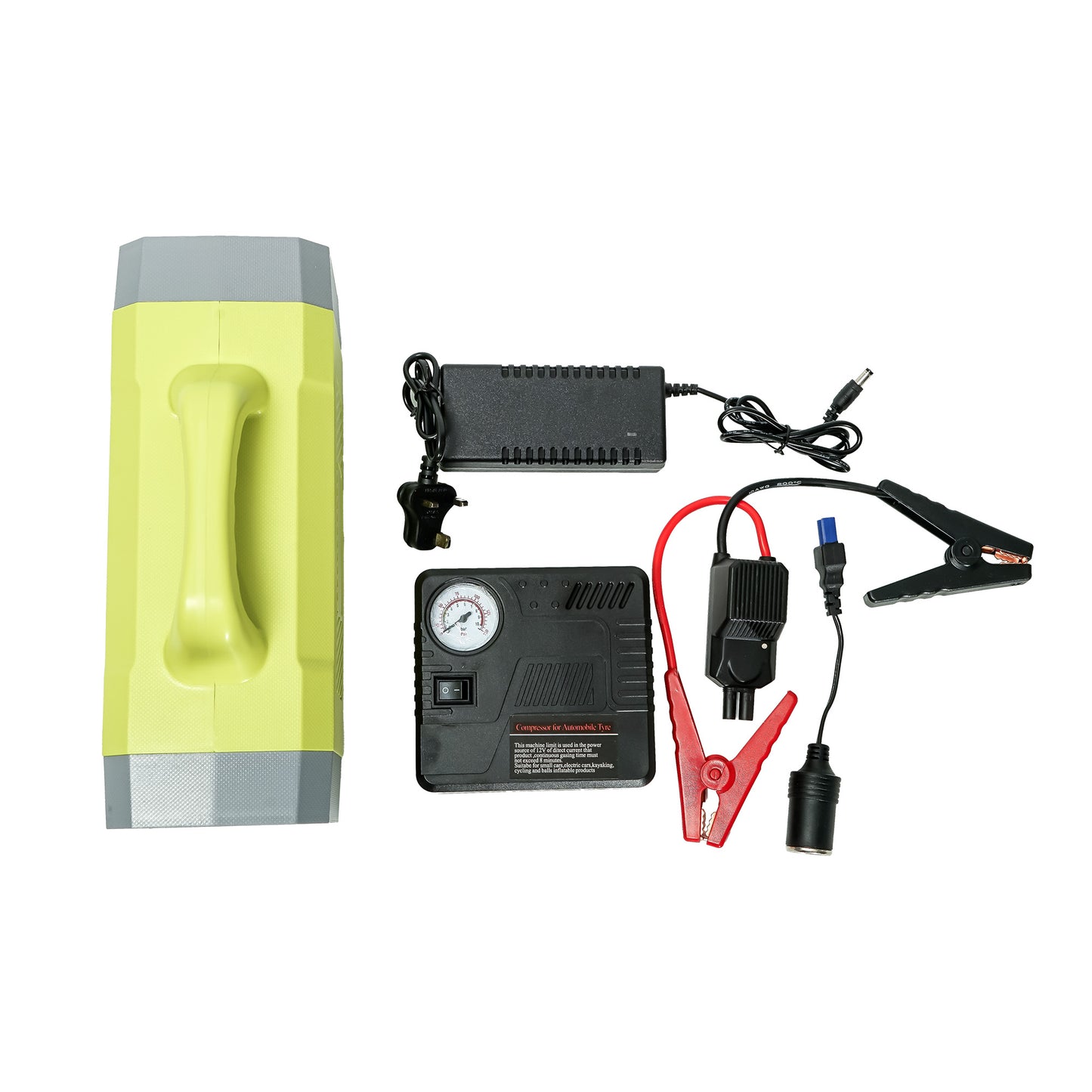 Crony  Multi-function K300 Portable Power Station 100W With Jump Starter  Battery For Camping