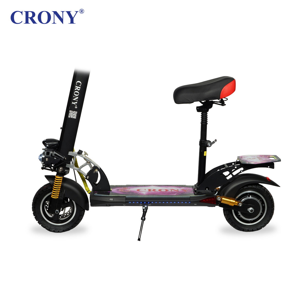 CRONY V10+ LED 1500W 10 inch Wide tire High configuration E-Scoote