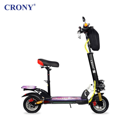 CRONY V10+ LED 1500W 10 inch Wide tire High configuration E-Scoote