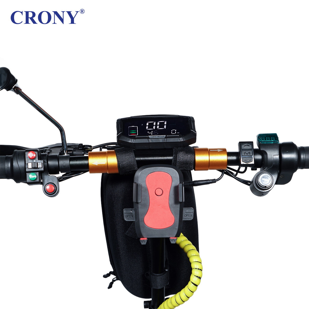 CRONY V10+ LED 1500W 10 inch Wide tire High configuration E-Scoote