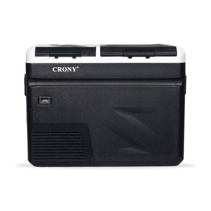 CRONY IC36 36L Home and Car Vehicle Refrigerator With Ice Machine Bottle Opener Cup Holder Car Battery Protection