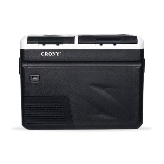 CRONY IC36 36L Home and Car Vehicle Refrigerator With Ice Machine Bottle Opener Cup Holder Car Battery Protection