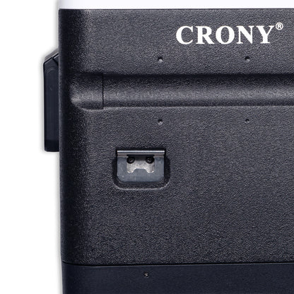 CRONY IC36 36L Home and Car Vehicle Refrigerator With Ice Machine Bottle Opener Cup Holder Car Battery Protection