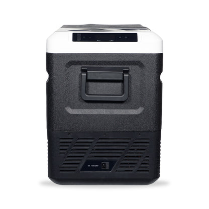 CRONY IC36 36L Home and Car Vehicle Refrigerator With Ice Machine Bottle Opener Cup Holder Car Battery Protection
