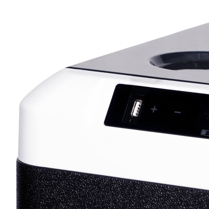 CRONY IC36 36L Home and Car Vehicle Refrigerator With Ice Machine Bottle Opener Cup Holder Car Battery Protection