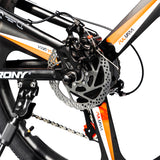 CRONY FA-018 26inch Folding E-bike 26inch Folding E-bike full suspension carbon steel frame electric bike scooter