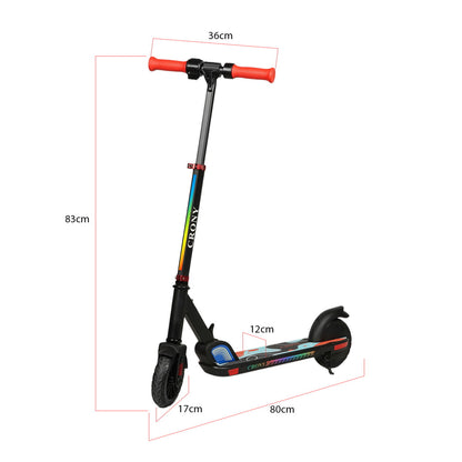 CRONY S2 with Suspension Kids Electric Scooter 150W 8-19KM/H 6-12KM Range LED Display Foldable
