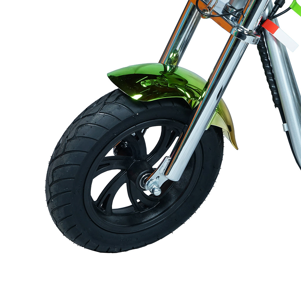 CRONY EL-MB03C Children Harley silver plating With APP Bluetooth Motor sounds and fake smoke LED light Electric Motorcycle