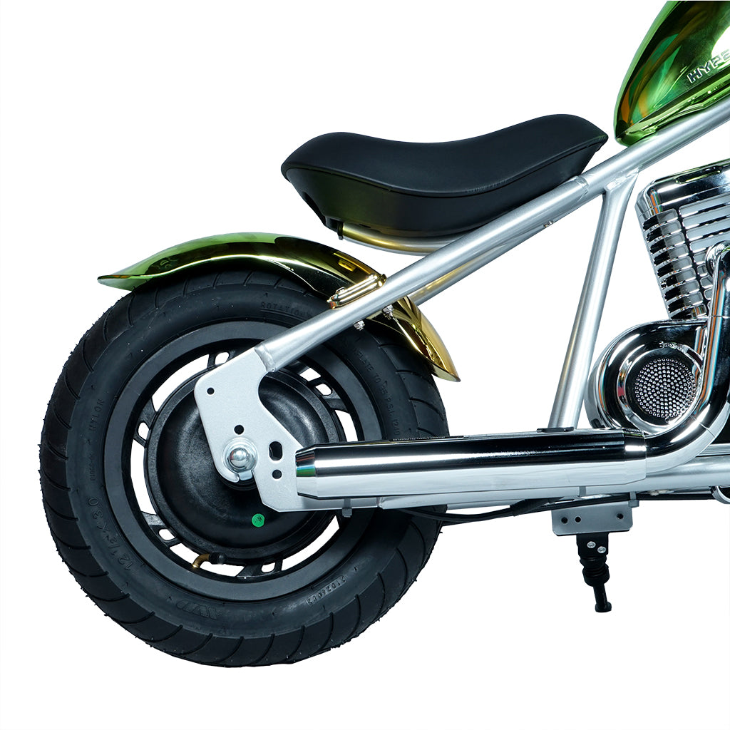 CRONY EL-MB03C Children Harley silver plating With APP Bluetooth Motor sounds and fake smoke LED light Electric Motorcycle