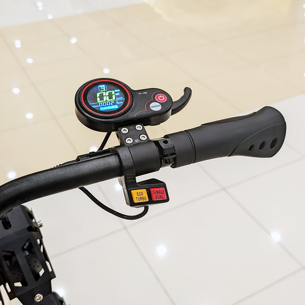 CRONY GT-13 GT13 Electric Scooter 5000Wx2 Motors 75V/31.2AH Battery 65-90KM Range Disc Brakes Front/Rear Suspension High configuration E-Scooter