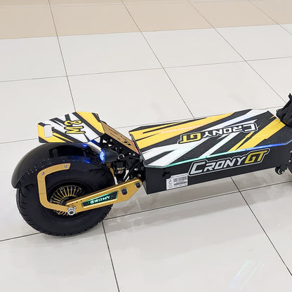 CRONY GT-13 GT13 Electric Scooter 5000Wx2 Motors 75V/31.2AH Battery 65-90KM Range Disc Brakes Front/Rear Suspension High configuration E-Scooter